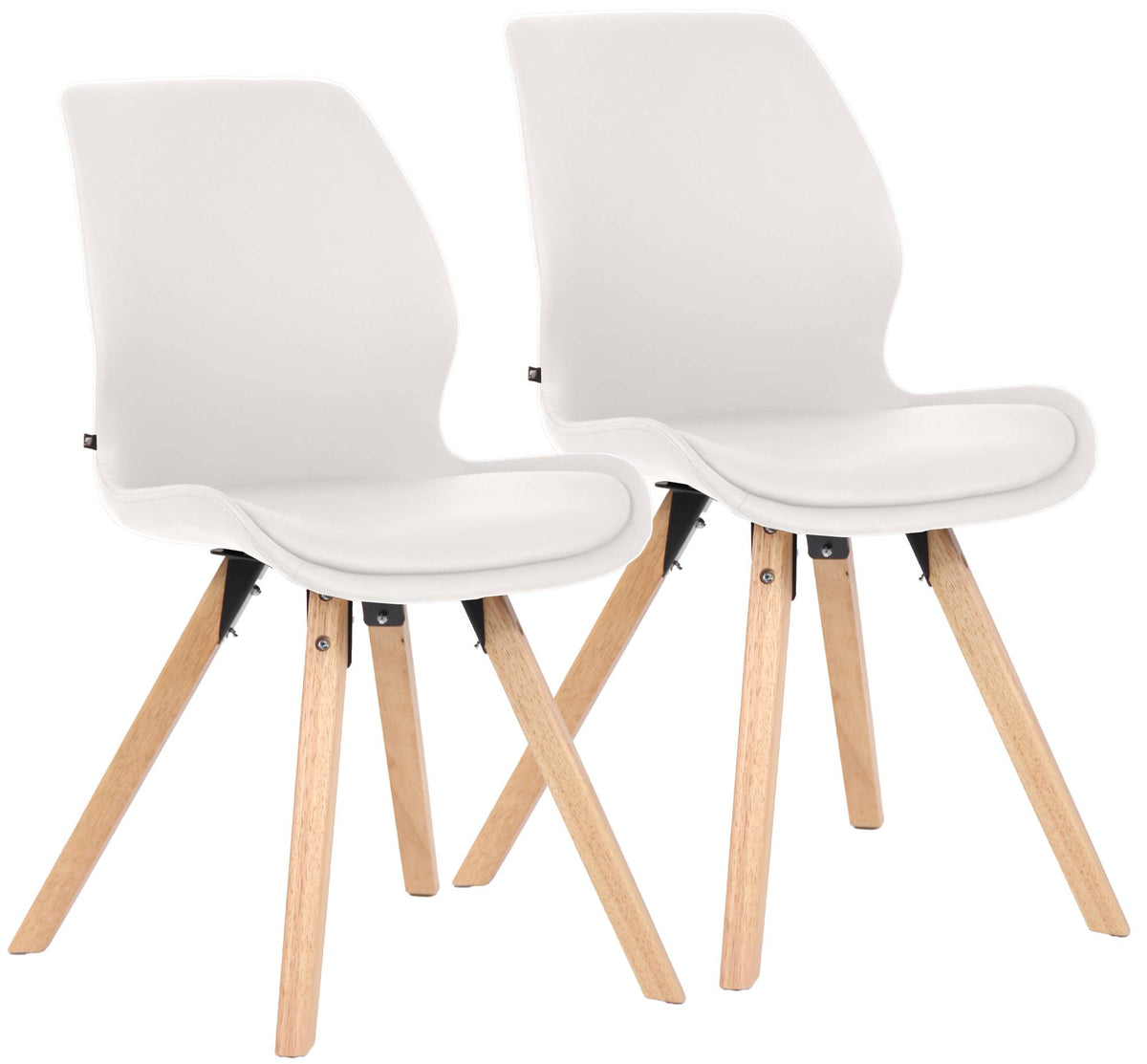 2er Set Stuhl Luna Kunststoff – Ansicht 8