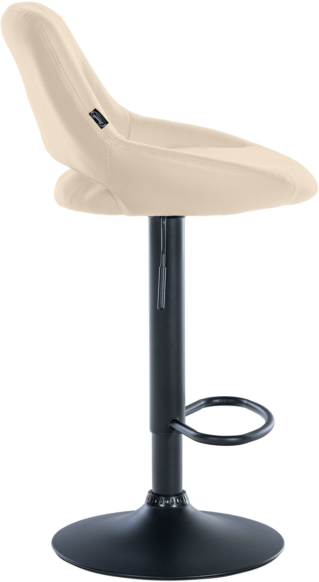 Barhocker Milet Kunstleder schwarz – Ansicht 12