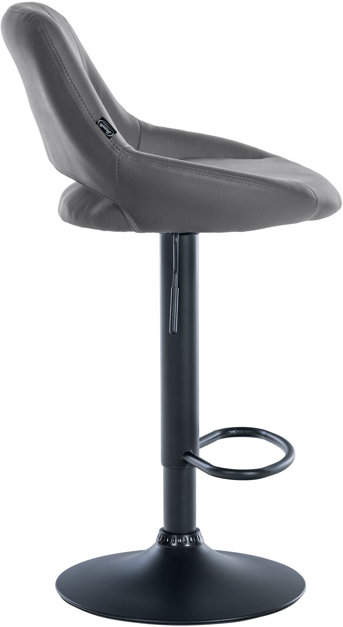 Barhocker Milet Kunstleder schwarz – Ansicht 19