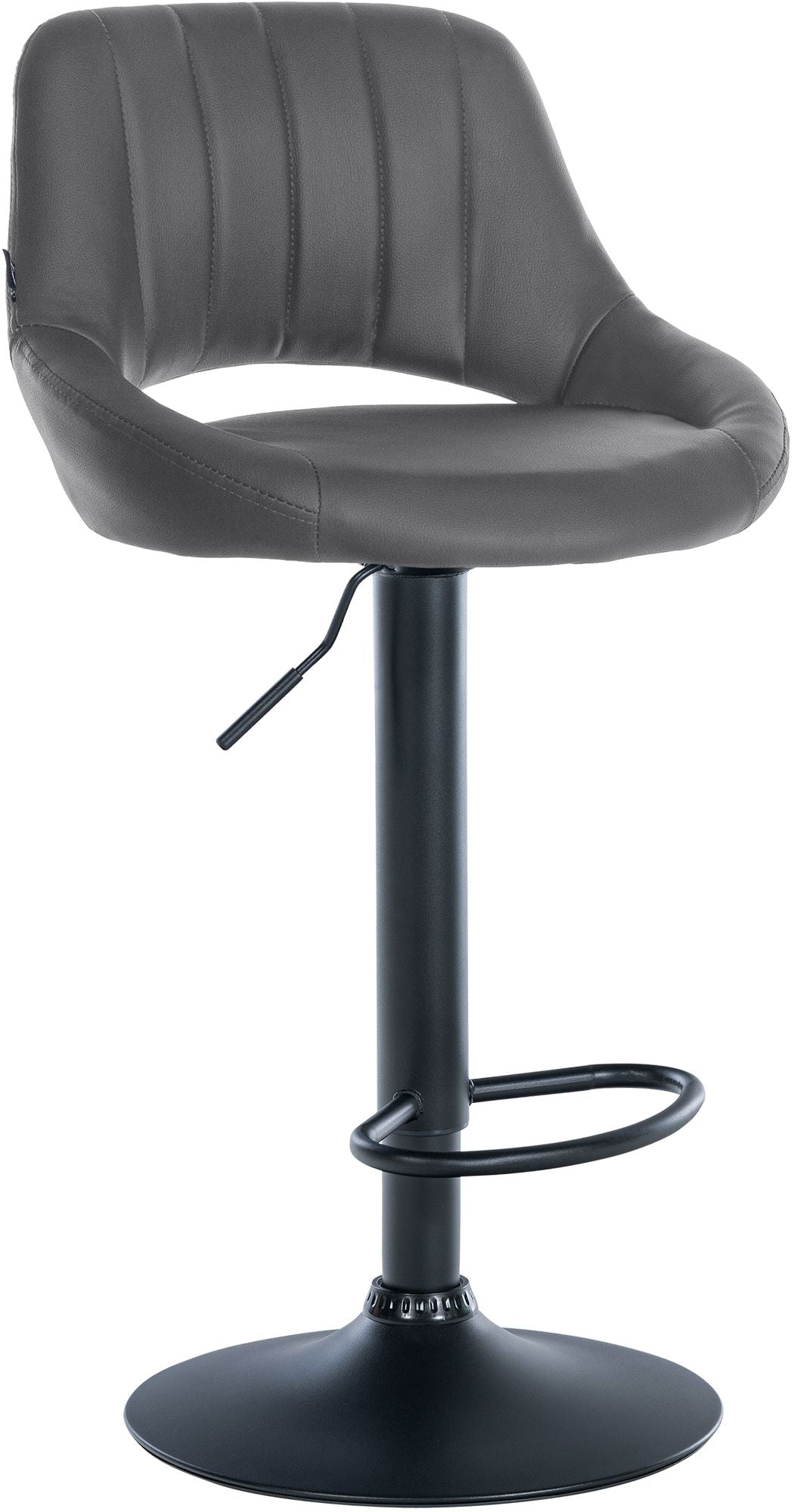 Barhocker Milet Kunstleder schwarz – Ansicht 15