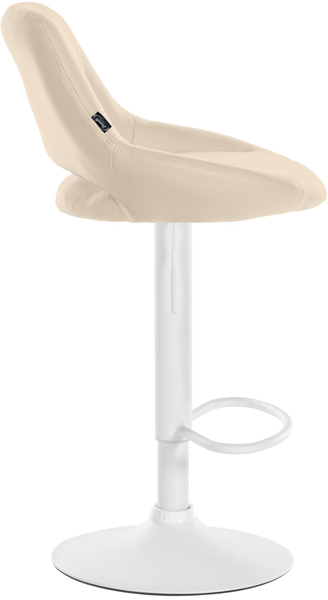 Barhocker Milet Kunstleder weiß – Ansicht 12