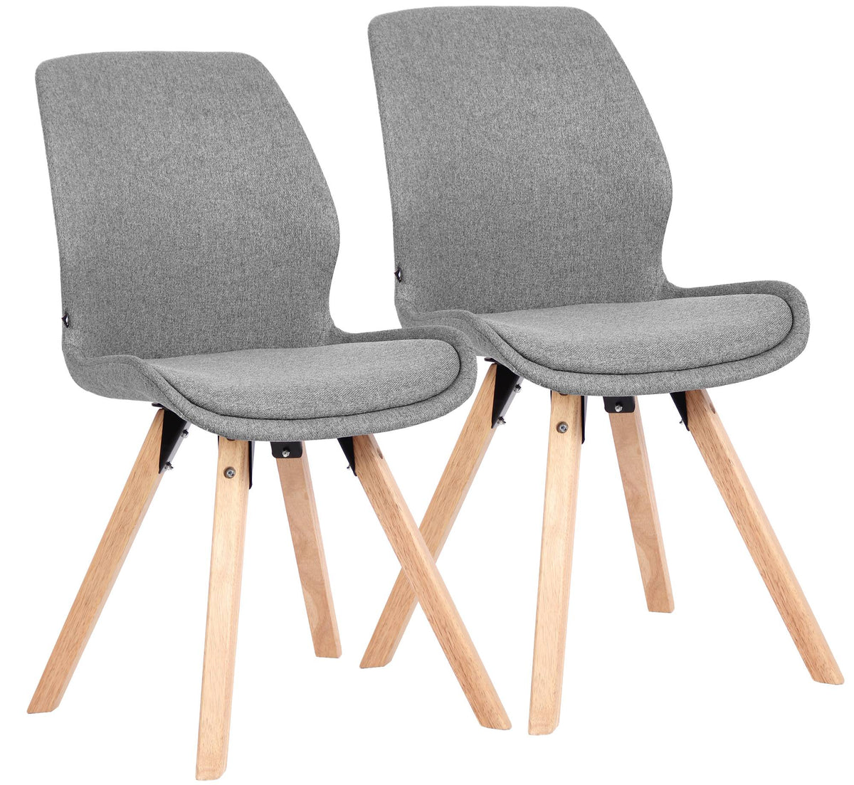 2er Set Stuhl Luna Stoff – Ansicht 15