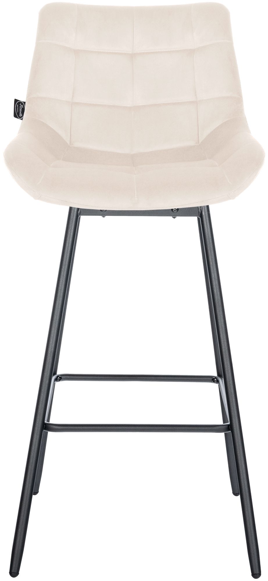 4er Set Barhocker Weston Schwenkbar Samt – Ansicht 18