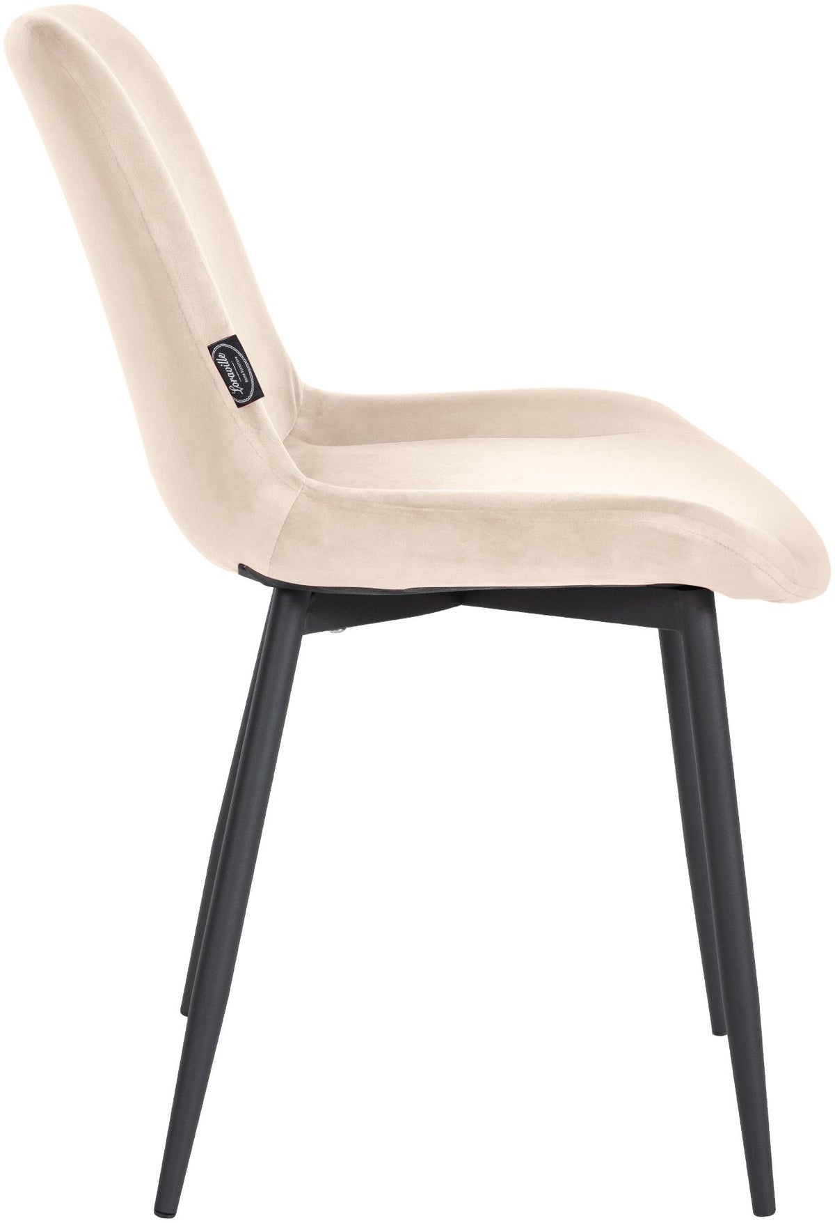 2er Set Esszimmerstühle Victoria Samt – Ansicht 5