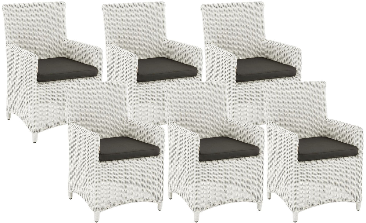 6er Set Stuhl Fontana / Sankt Marlo Anthrazit 5mm – Ansicht 19