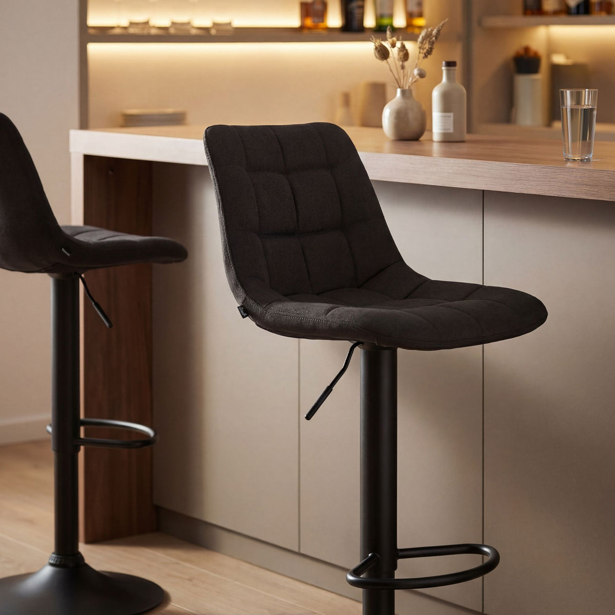 Barhocker Mapun Stoff – Ansicht 3