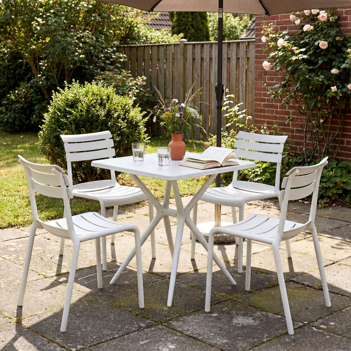 Gartenmöbel-Set Vela mit 4 Stühlen – Ansicht 10