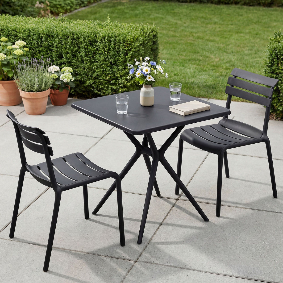 Gartenmöbel-Set Vela mit 2 Stühlen – Ansicht 4