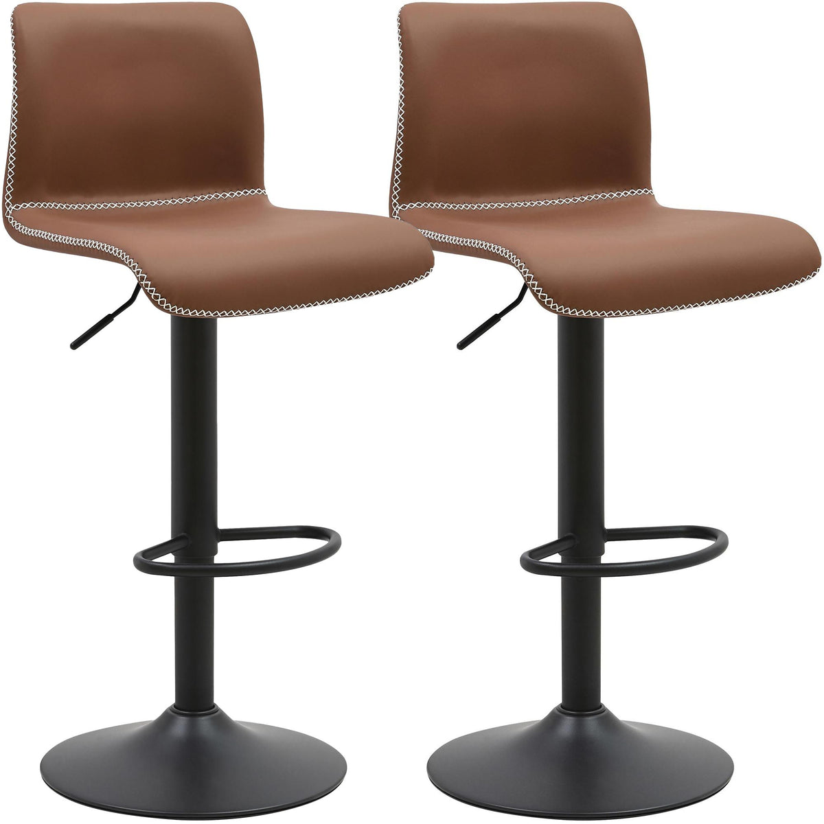 2er Set Barhocker Henchy Kunstleder – Ansicht 8