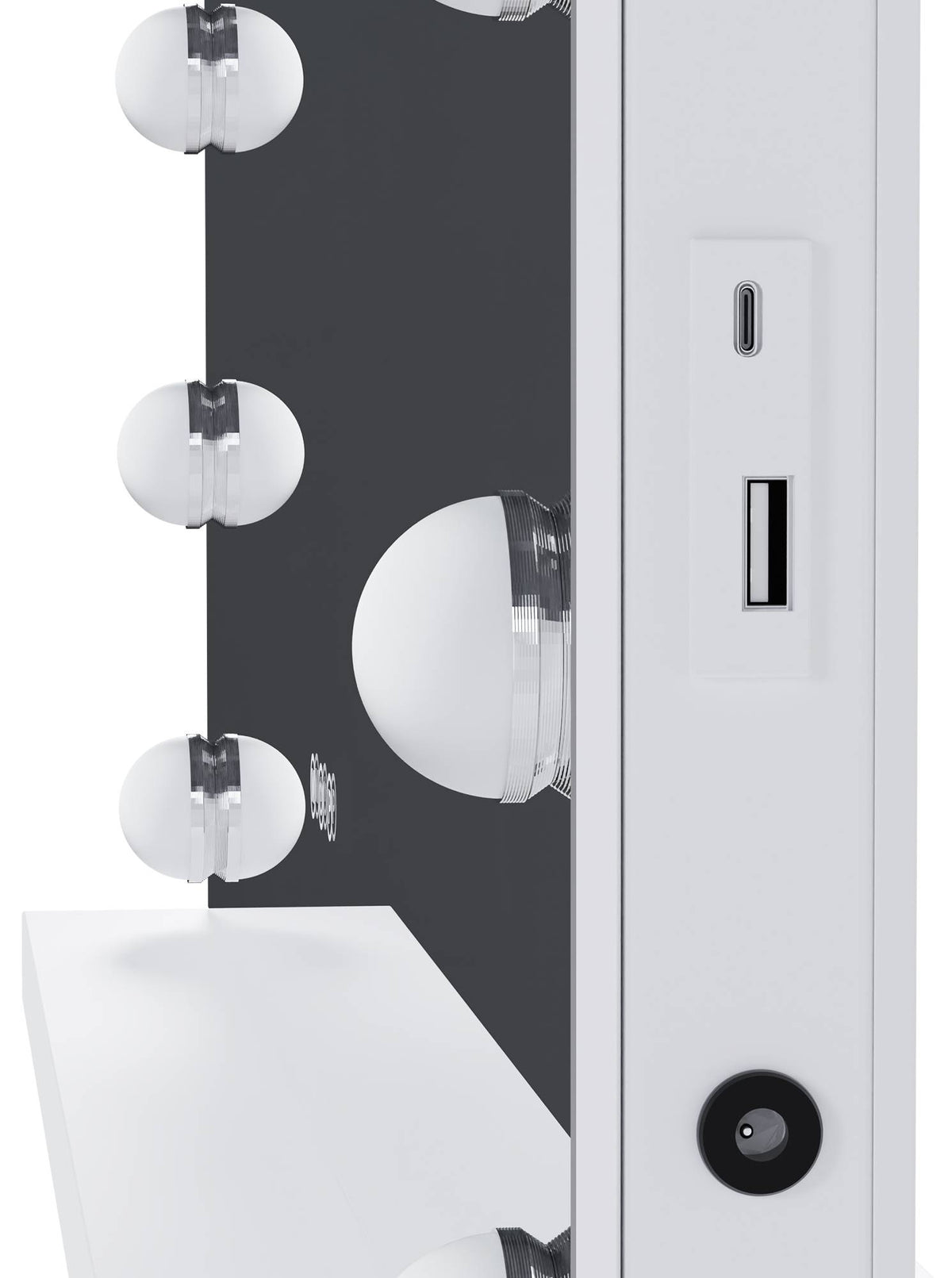 Schminkspiegel Norlina mit Bluetooth – Ansicht 8