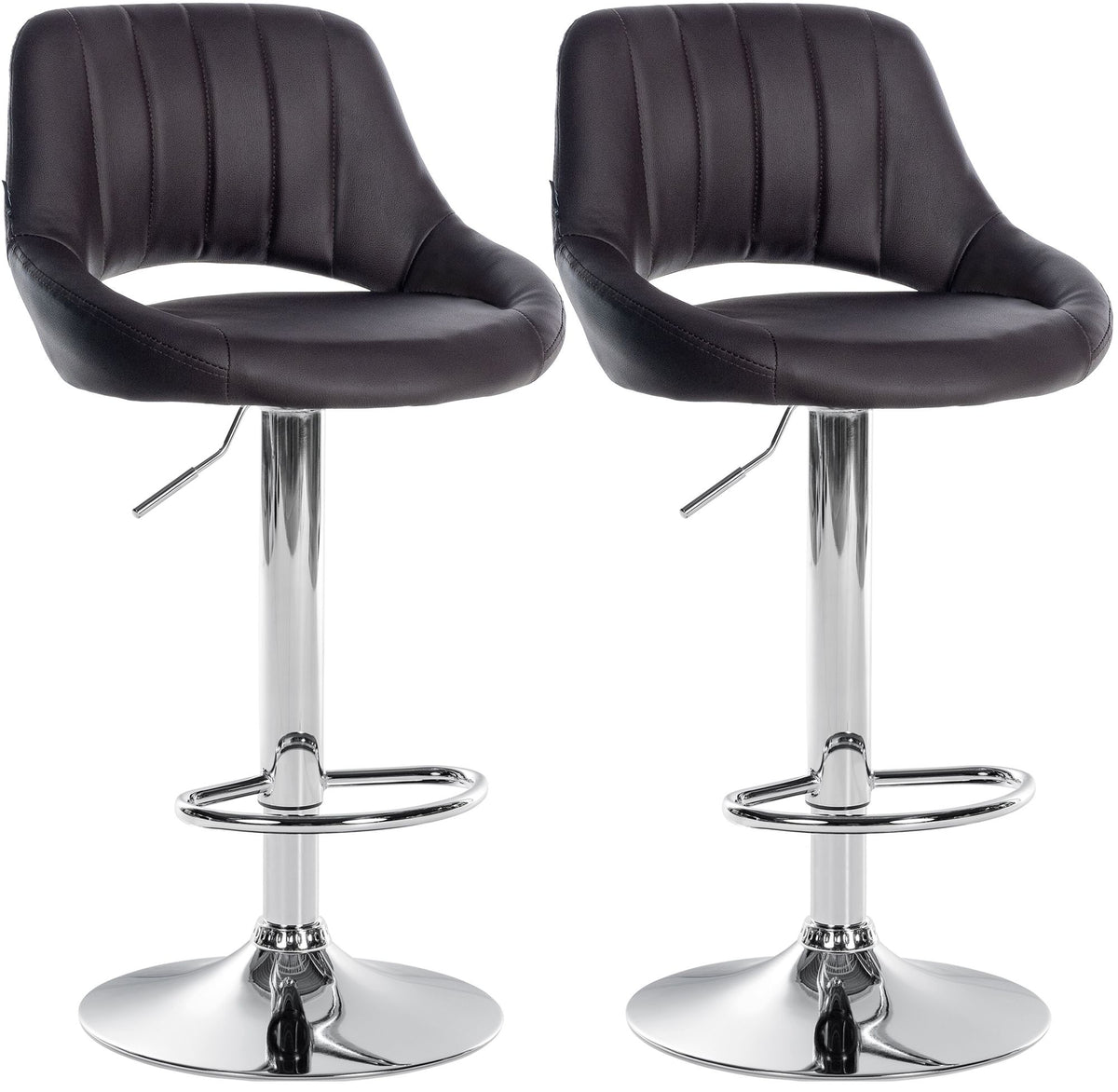 2er Set Barhocker Milet Kunstleder C