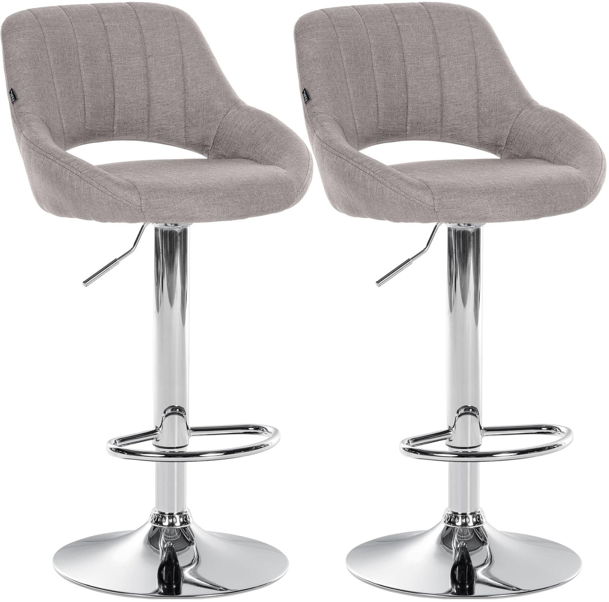 2er Set Barhocker Milet Stoff C – Ansicht 15