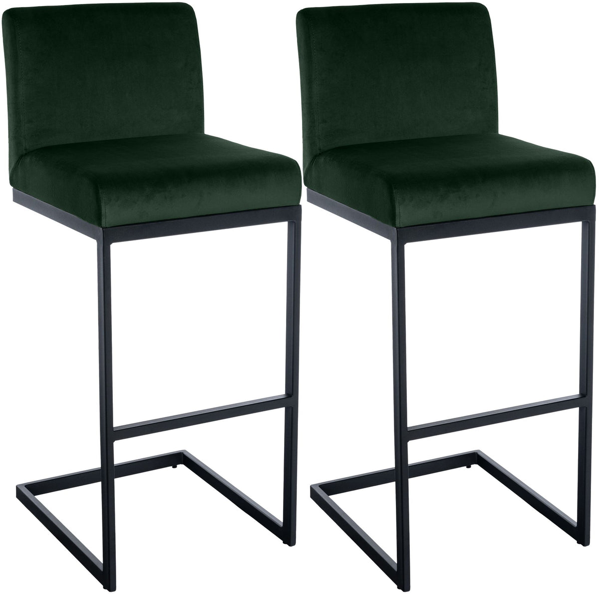2er Set Barhocker Hopewell Samt B – Ansicht 8
