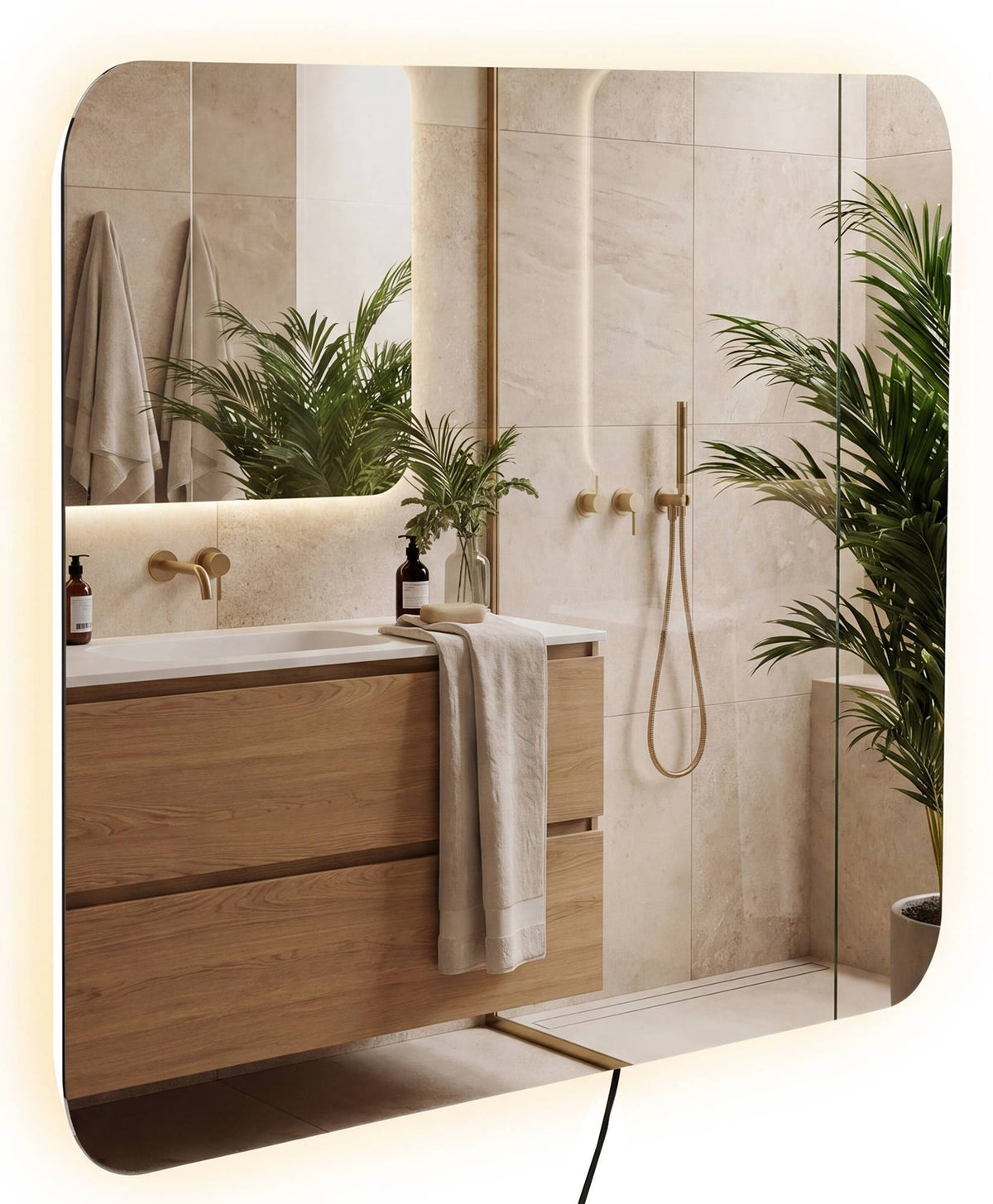 Badspiegel Ariva 80x60 cm – Ansicht 4
