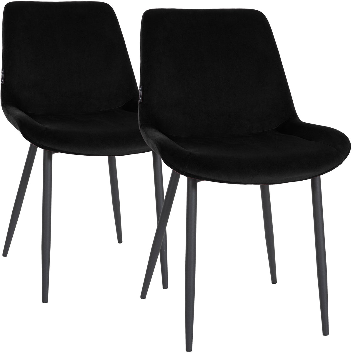 2er Set Esszimmerstühle Victoria Samt – Ansicht 8