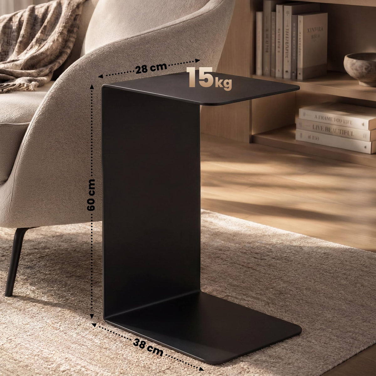 Beistelltisch Selby 60 cm – Ansicht 9