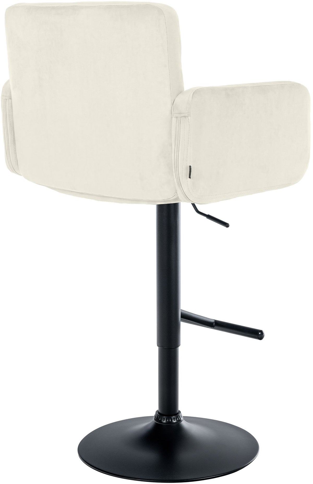 Barhocker Los Angeles Samt schwarz – Ansicht 20