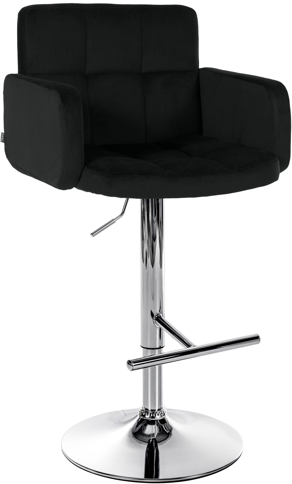Barhocker Los Angeles Samt chrom – Ansicht 8