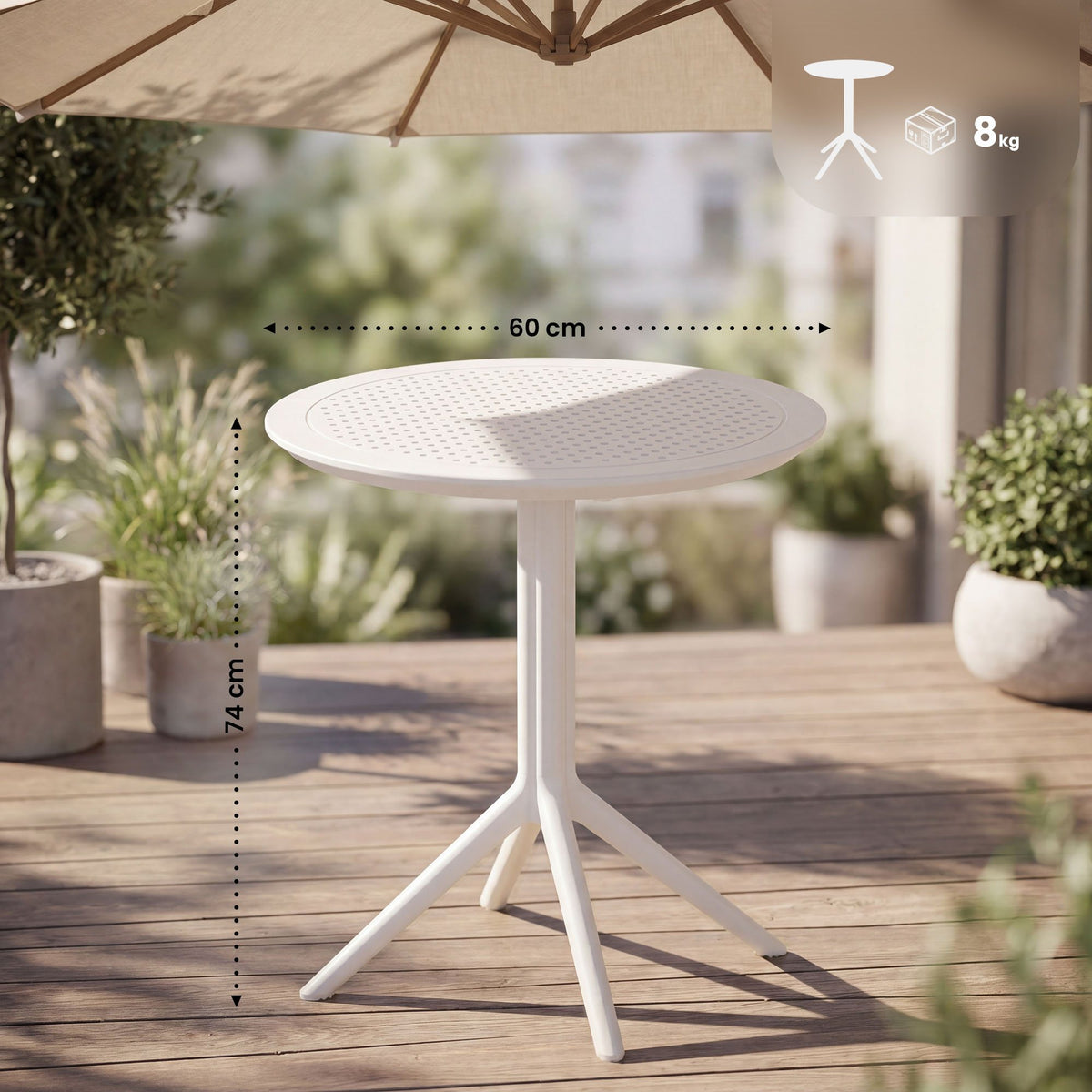 Klapptisch Sky rund – Ansicht 2