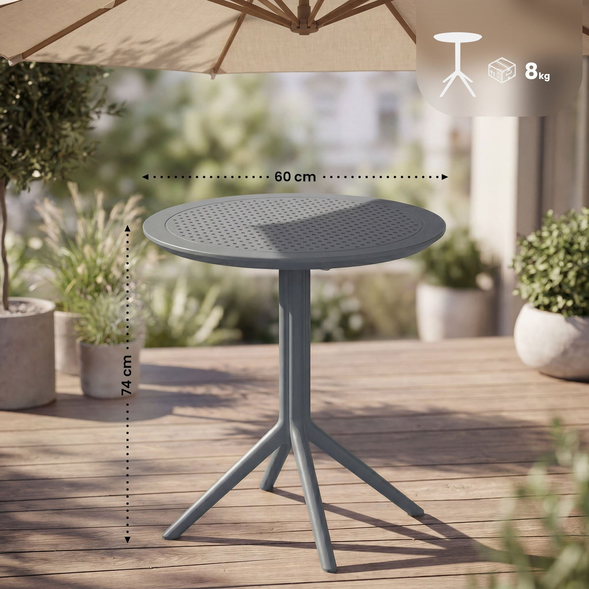 Klapptisch Sky rund – Ansicht 16