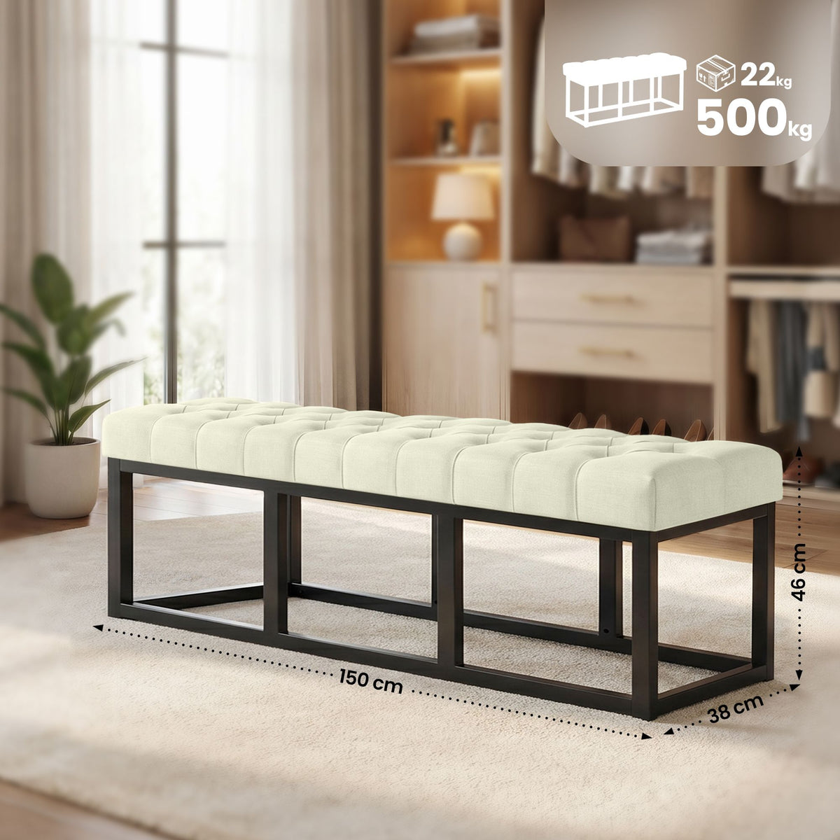Sitzbank Amun Stoff B150 – Ansicht 9