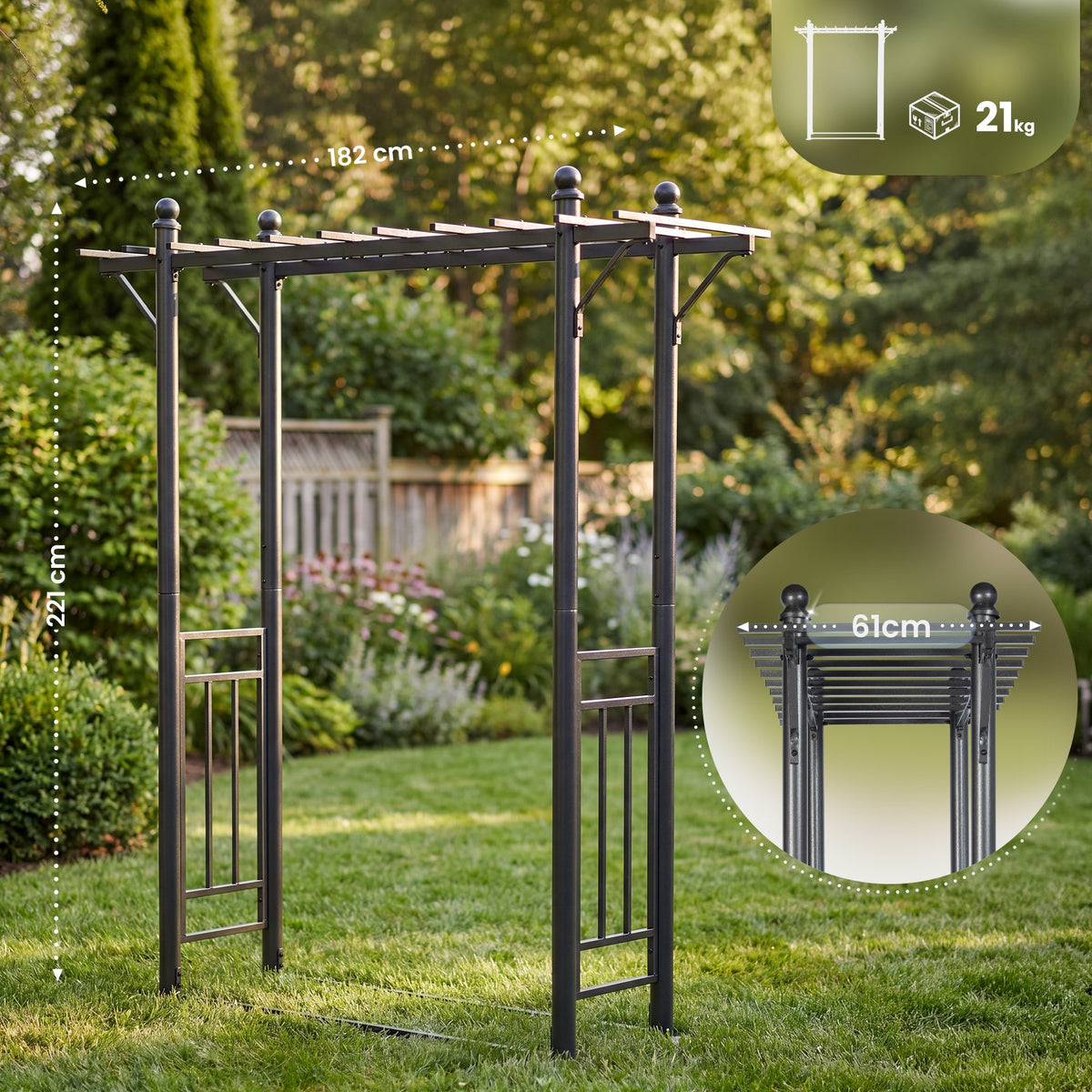 Rosenbogen Veranda – Ansicht 2