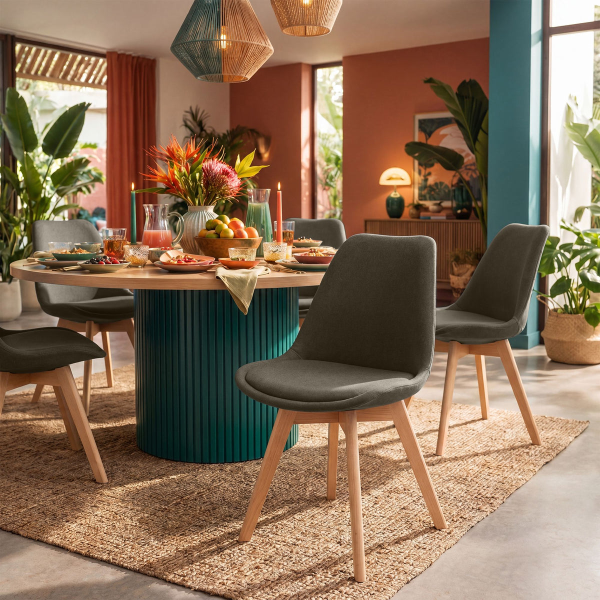 Stuhl Linares Stoff – Ansicht 3