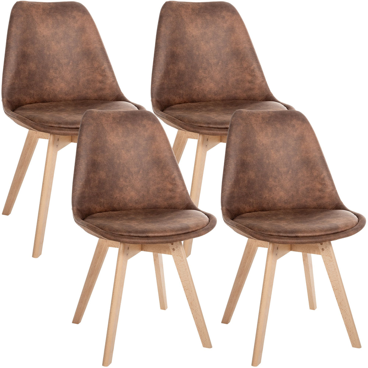 4er Set Stuhl Linares Vintage