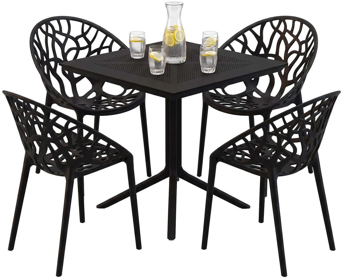 Gartenmöbel-Set Avara mit 4 Stühlen – Ansicht 8
