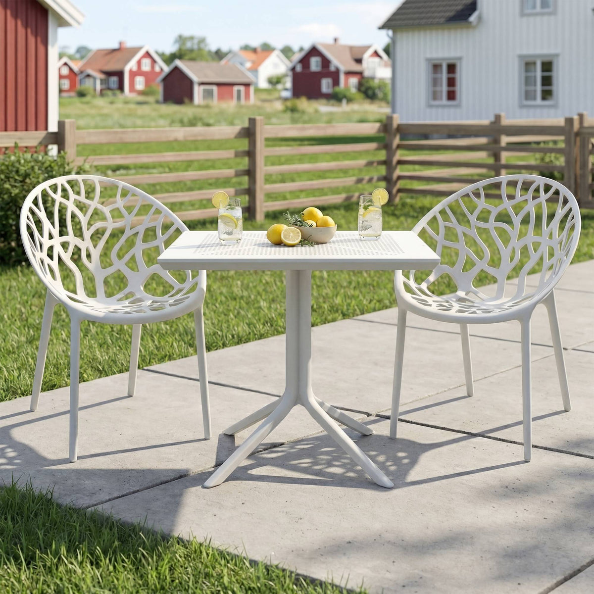 Gartenmöbel-Set Avara mit 2 Stühlen – Ansicht 3