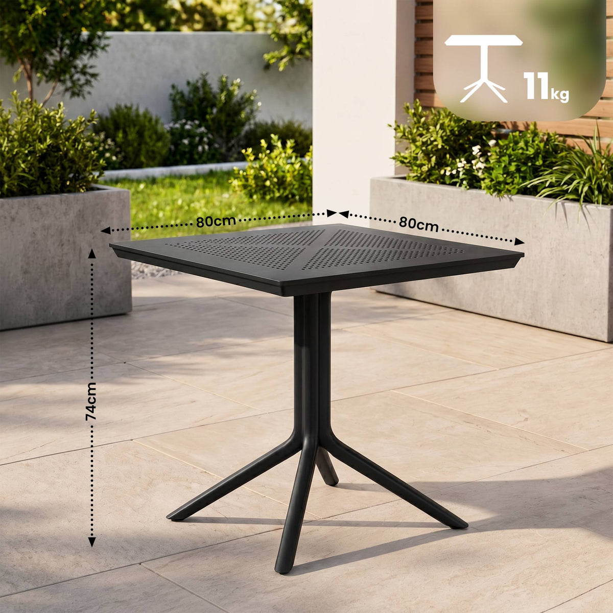 Tisch Lenval 80x80 cm – Ansicht 2