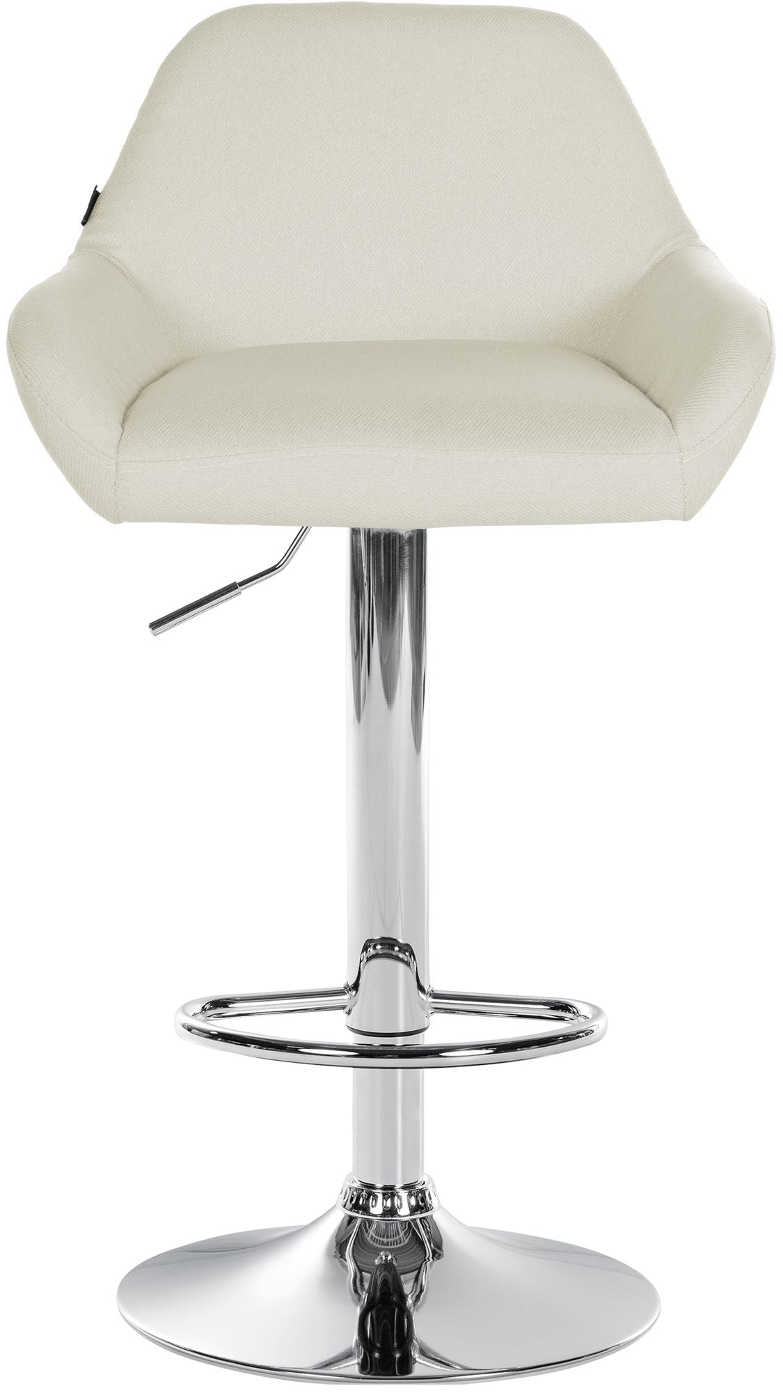 2er Set Barhocker Braga Stoff chrom – Ansicht 12