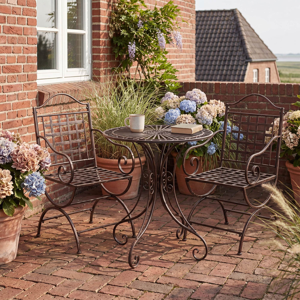 Gartenmöbel-Set Viro mit 2 Stühlen – Ansicht 18