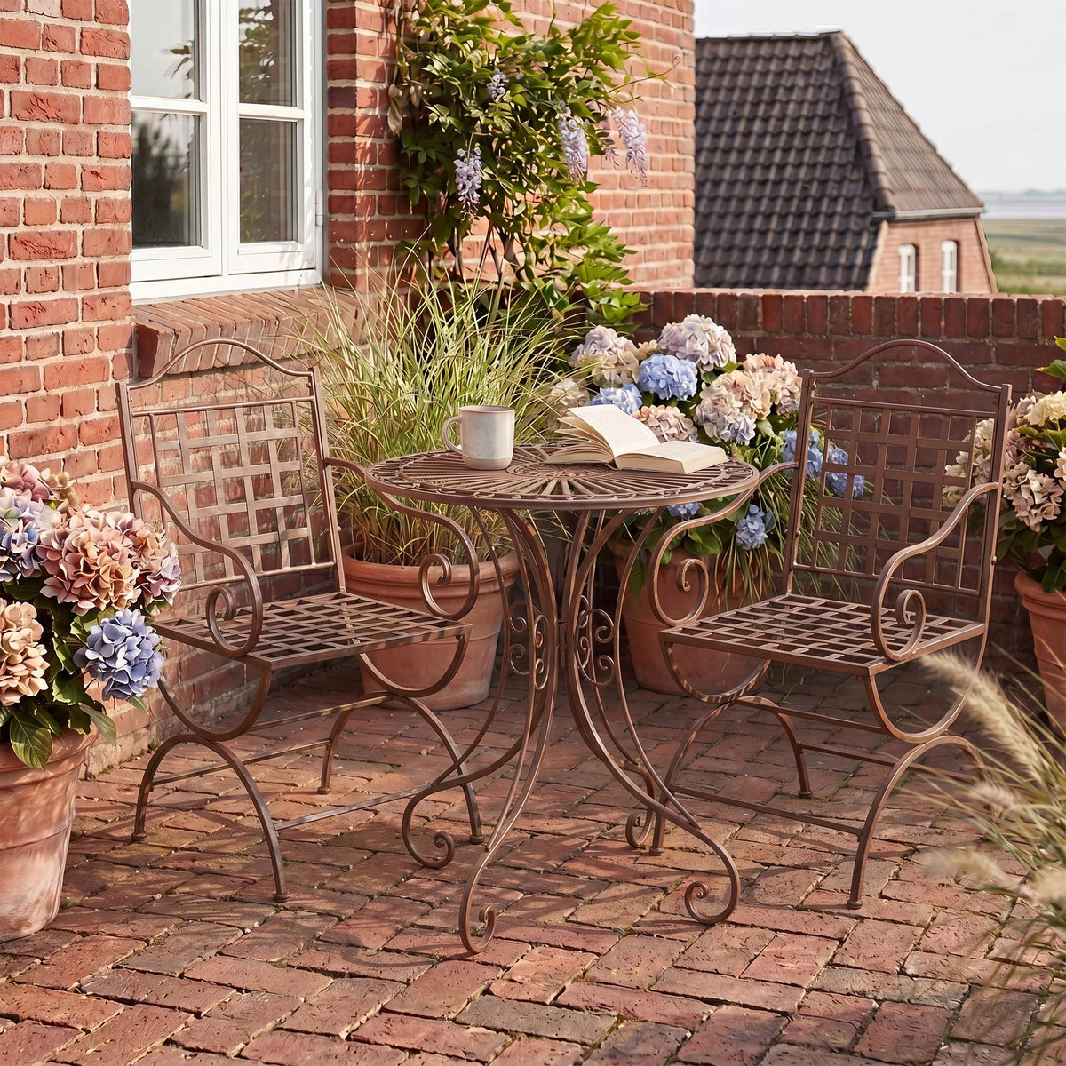 Gartenmöbel-Set Viro mit 2 Stühlen – Ansicht 11