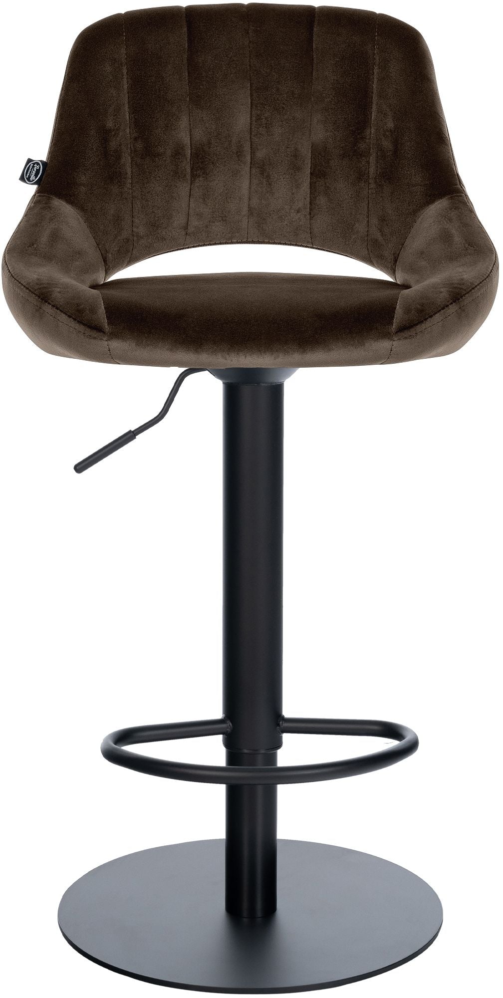 2er Set Barhocker HD Milet B Samt – Ansicht 5