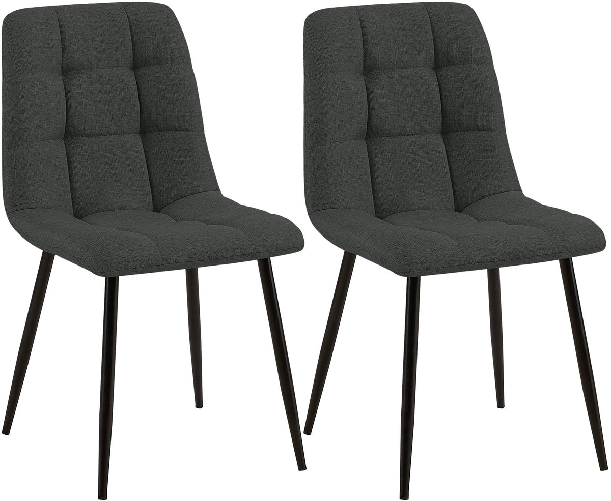2er Set Esszimmerstuhl Tilde Stoff