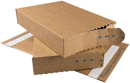 Packbox Maße 240x165x46mm C5 Qualtität 120E braun 2xSK-Verschluss TRANSPAK - VPE: 25