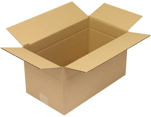 Faltkarton 1-wellig Maße 415x235x230mm Qualität 130 C braun TRANSPAK - VPE: 25