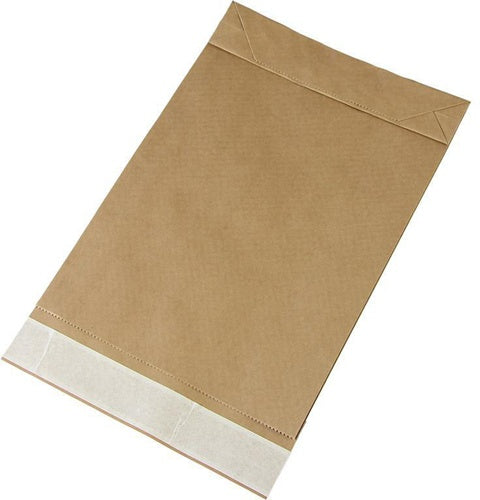 Polsterversandtasche Maße 260x70x410+50mm Kraftpapier braun SK TRANSPAK - VPE: 300