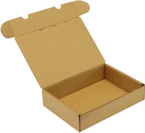 Klappschachtel 1-wellig Maße 235x175x55mm C5 Qualität 14B braun TRANSPAK - VPE: 50