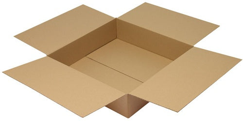 Faltkarton 1-wellig Maße 600x600x150mm Qualität 120 B braun TRANSPAK - VPE: 25