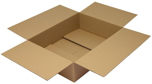Faltkarton 2-wellig Maße 780x580x200mm Qualität 230BC braun TRANSPAK - VPE: 10