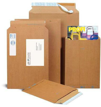 Versandtasche Suprawell Maße 370x540mm B3 Wellpappe braun SK TRANSPAK - VPE: 75