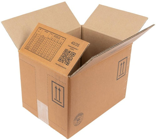 Gefahrgutkarton 4-fach Zulassung 2-wellig Maße 430x310x300mm Inhalt 40l TRANSPAK - VPE: 10