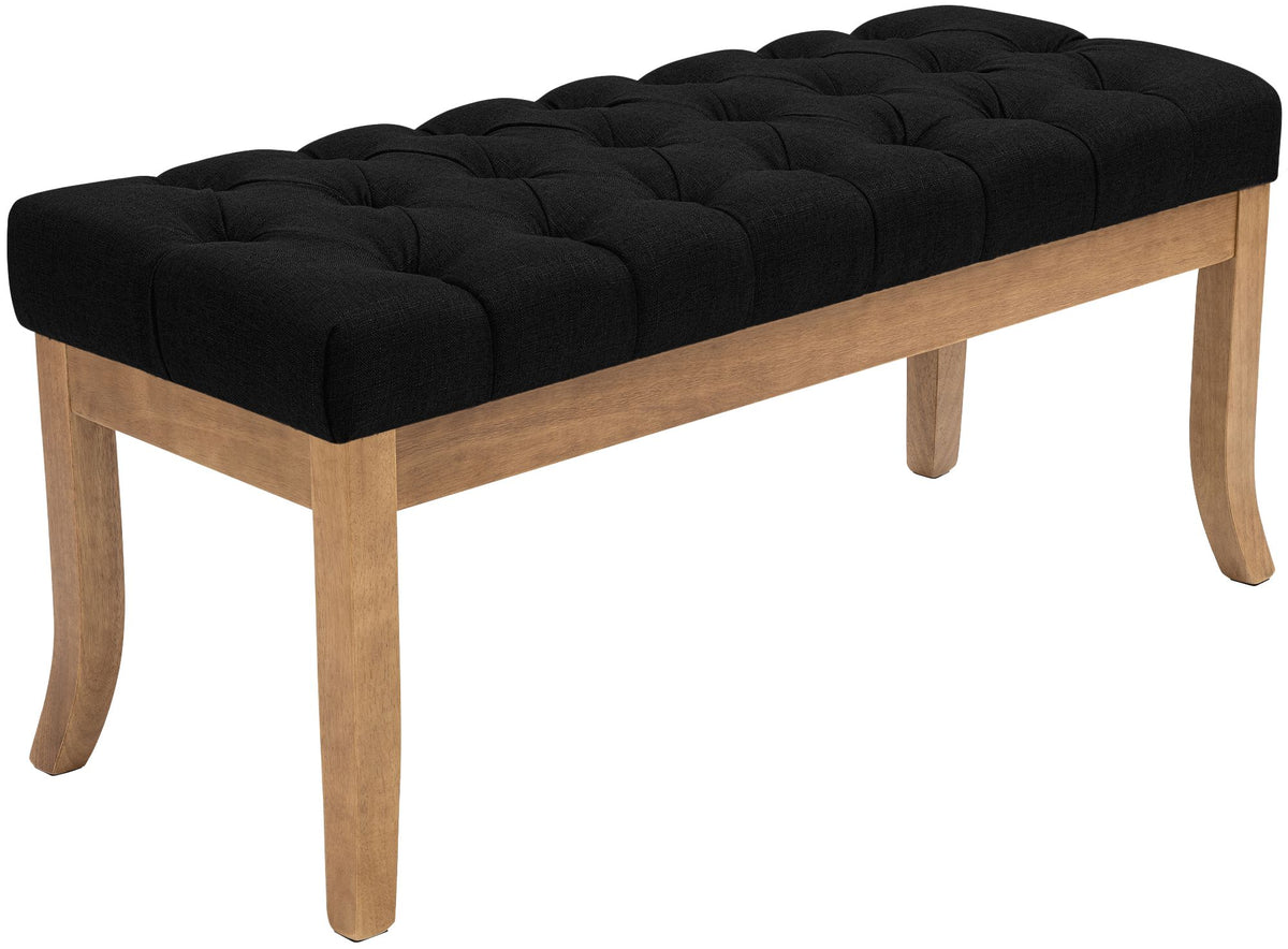 Sitzbank Ramses Stoff antik-hell 100 cm