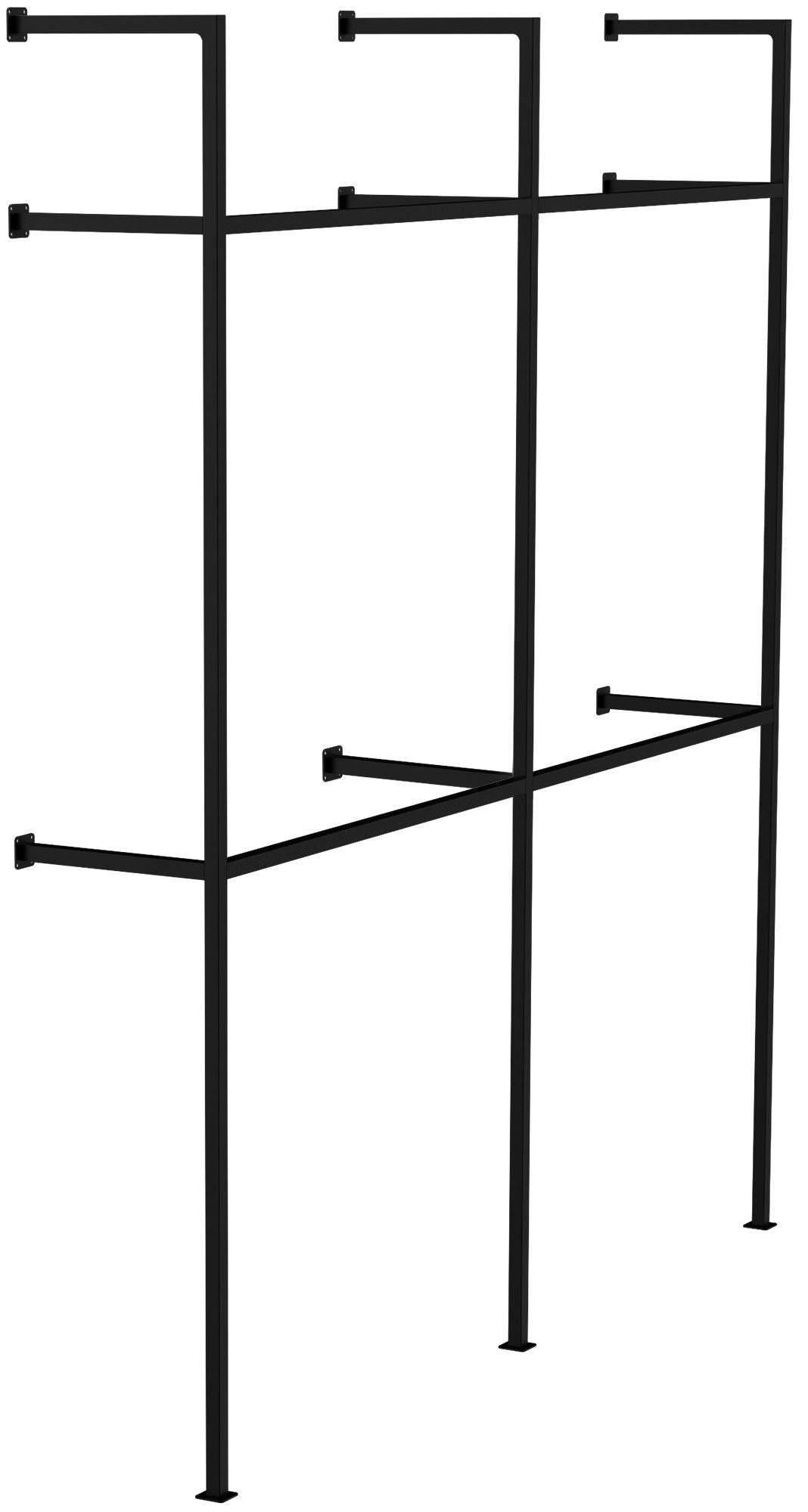 Wandgarderobe Arundel 195,5x35x220 cm – Ansicht 2