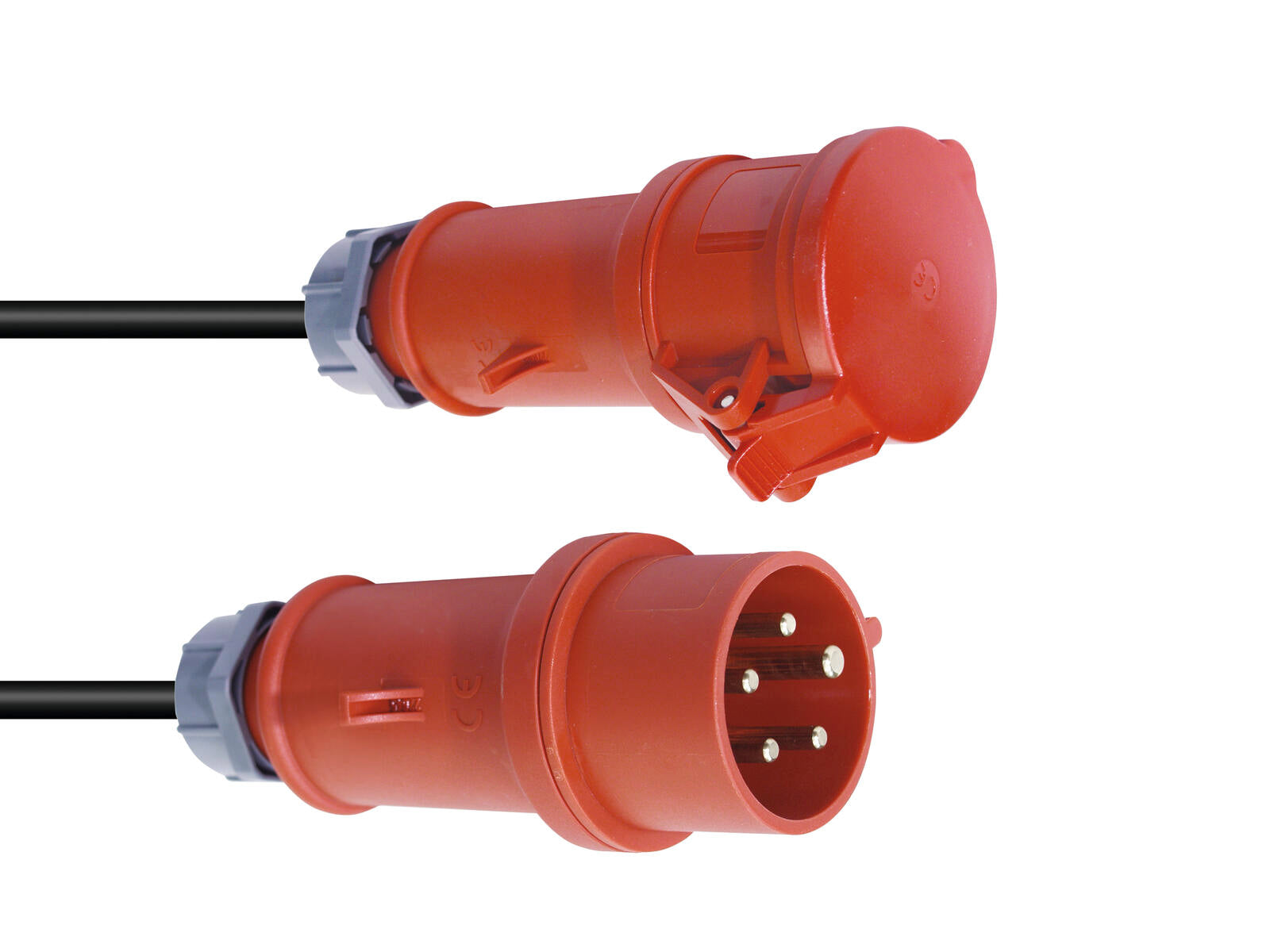 PSSO CEE Verlängerung 16A 5x25 25m rot