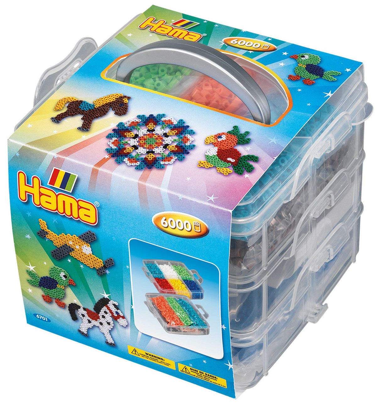 Hama 6701 - Kleine Aufbewahrungsbox, gefüllt