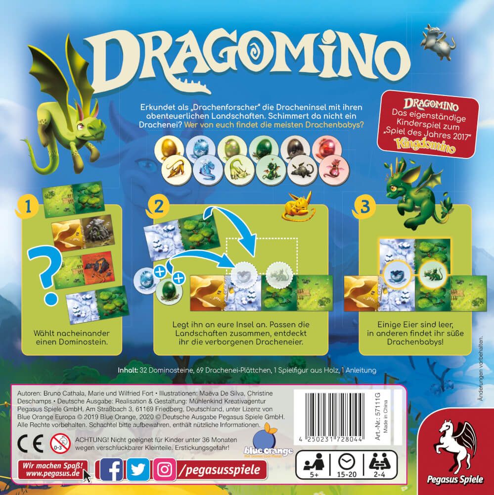 Pegasus Spiele 57111G - Dragomino – Ansicht 2