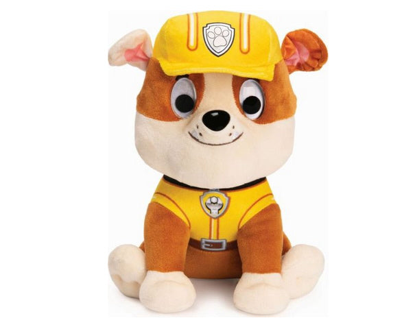 Spin Master 48321 - Paw Patrol Plüschfigur Rubble, 23cm